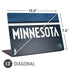 NBA Minnesota Timberwolves Jersey Universal Laptop 13in (10.6 x 7.6in) Skin